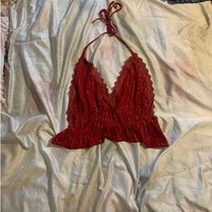 Red Haltertop